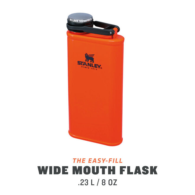 The Easy Fill Wide Mouth Flask 0,23L - Blaze Orange