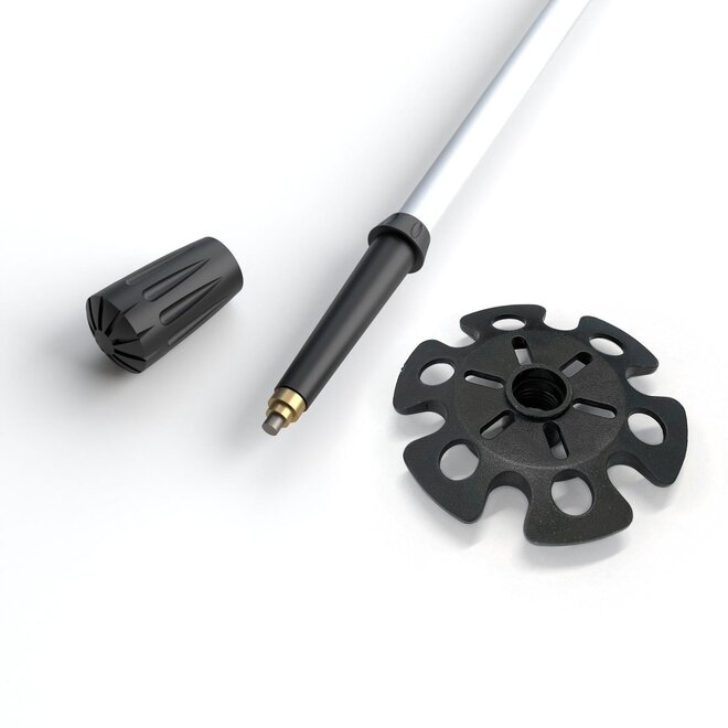 Trekking & Running poles rubber paws
