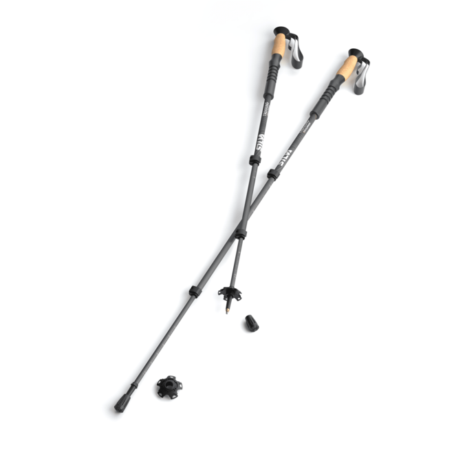 Trekkingstokken Aluminium met Kurk Handvat (2 stuks)