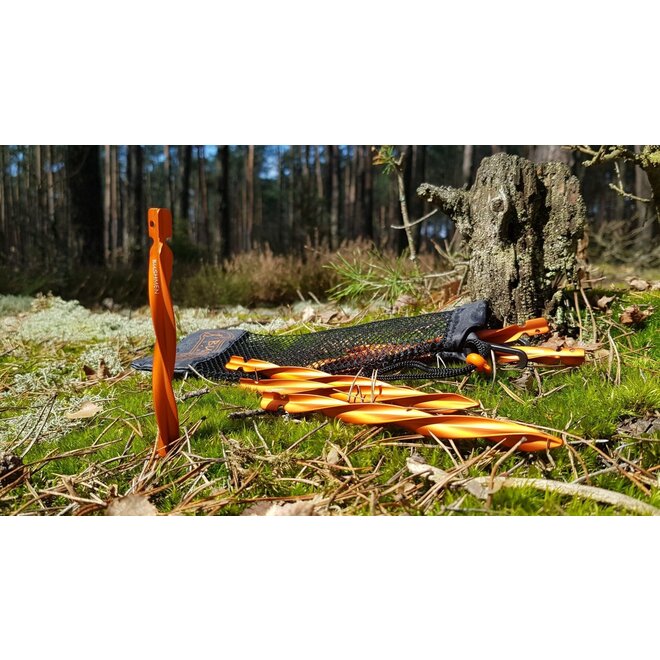 Ultralight Twister Pegs 6 pack