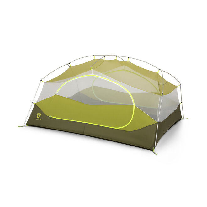 Aurora 3 Persoons Backpacking Tent - Met Footprint