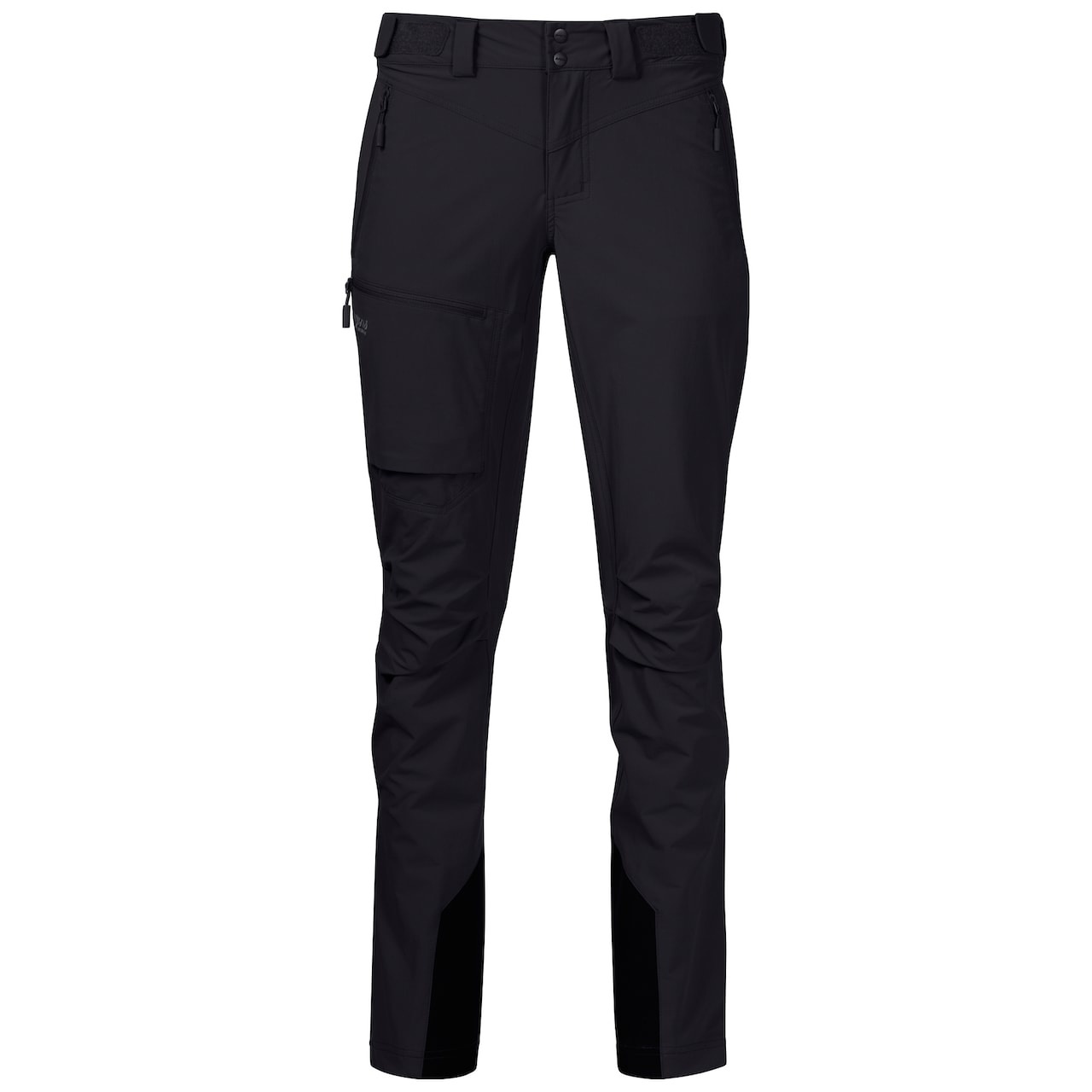 Breheimen Softshell Pants Dames Black-Solid Charcoal