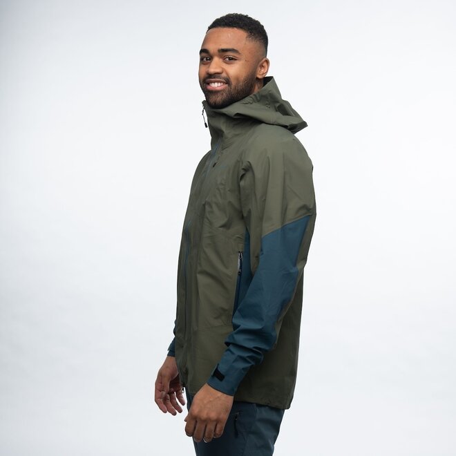 Rabot V2 3L Jacket - Green Mud/Orion Blue