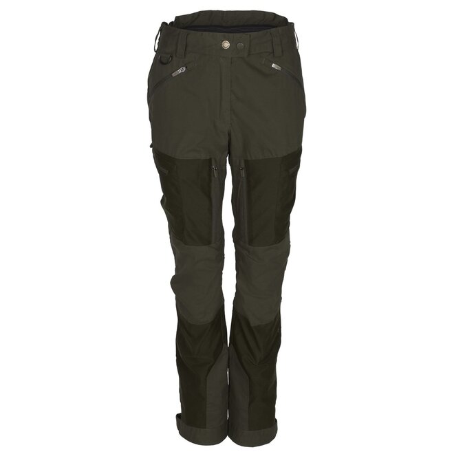 Furudal Tracking Trousers - Women - Dark Moss Green/Moss Green