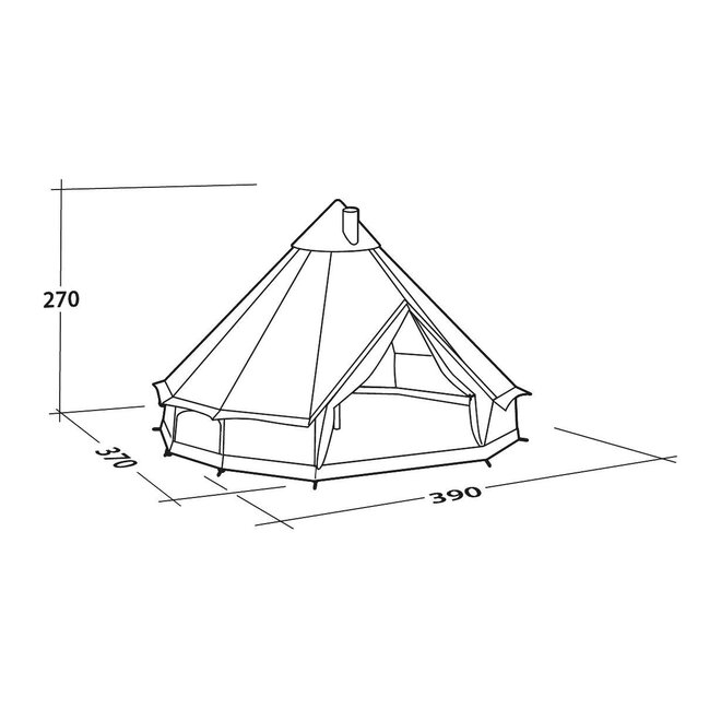 Klondike PRS - Zespersoons Tent