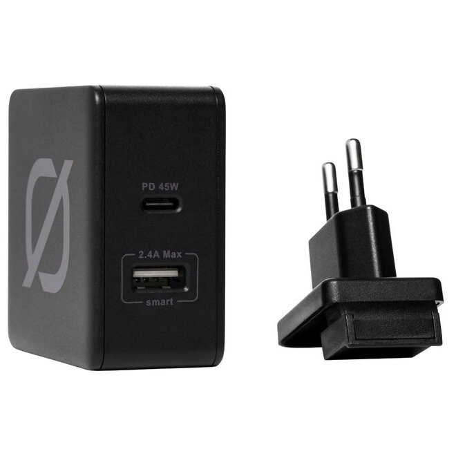 45W USB C Oplader (Euro Type C Plug)