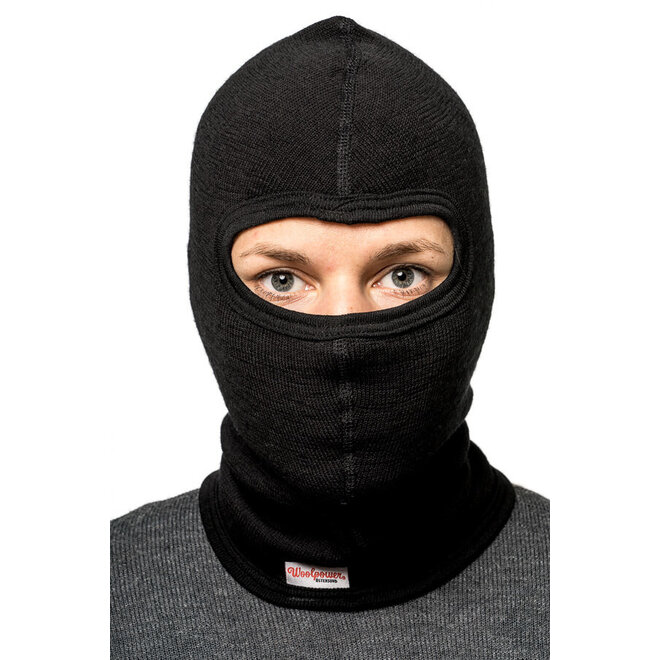 Merino Balaclava 200 - Black