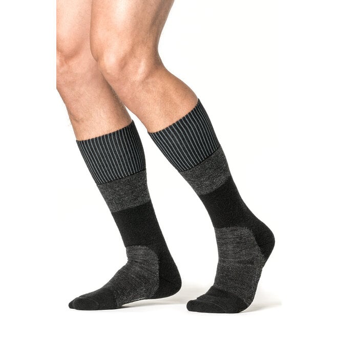 Sokken Skilled Knee-high 400 - Dark Grey/Black