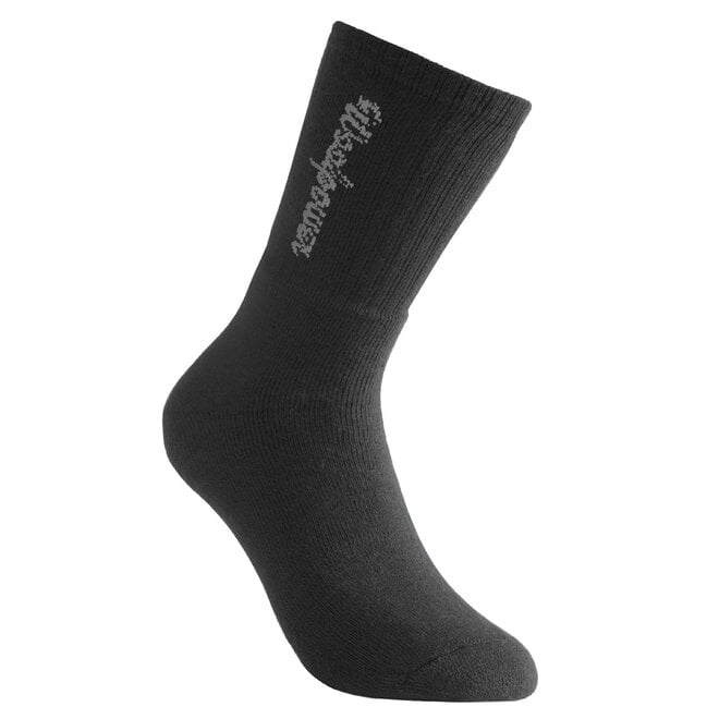 Merino Sokken Classic Logo 400 - Black