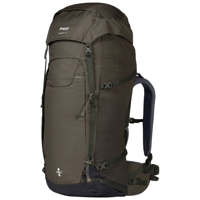 Trollhetta V5 75 liter Rugzak - Dark Green Mud