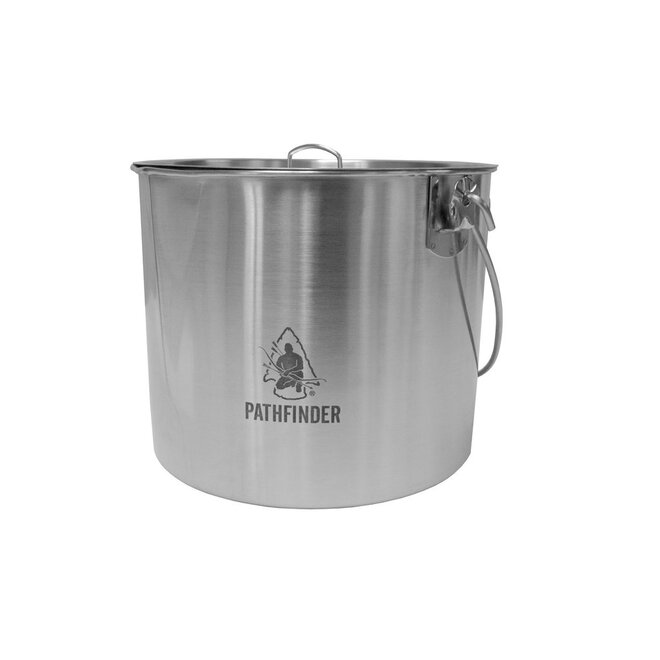 RVS Bushpot met deksel (3.5 L)