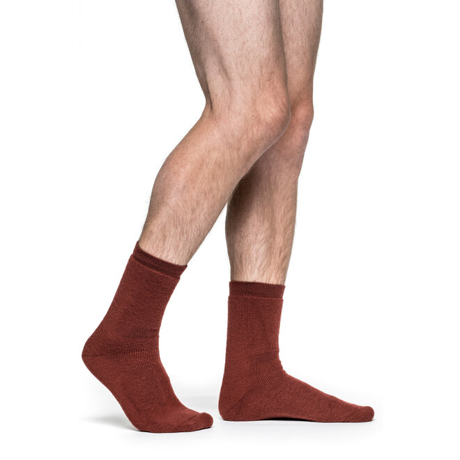 2-Pack: Liner Sock / Sock 400 - Zwart / Rust Red