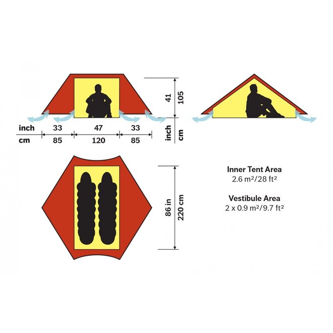 Anaris Tent - Green
