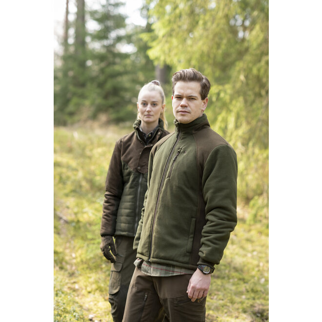 Harrie Fleece Jas - Groen