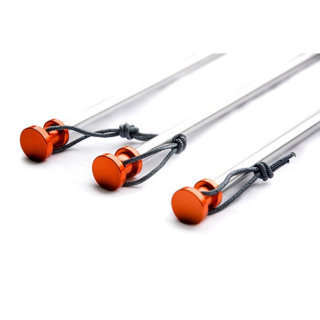 Heavy Duty Aluminium Haringen 33 cm (12 stuks)