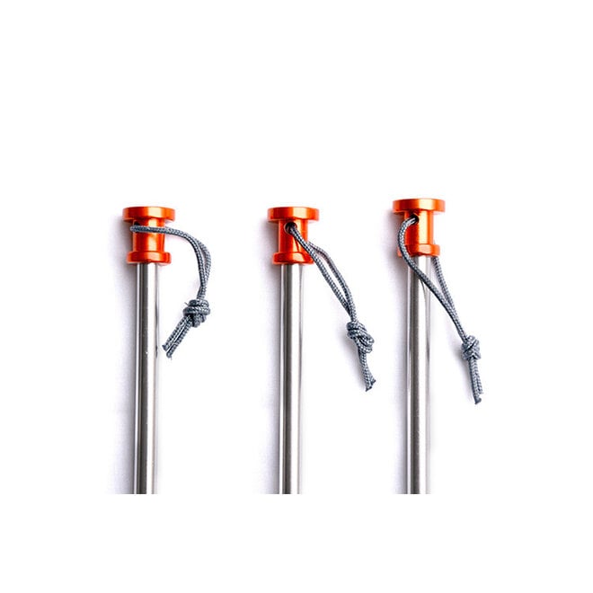 Heavy Duty Aluminium Haringen 33 cm (12 stuks)