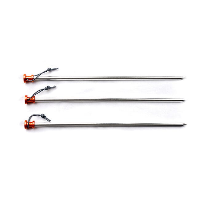 Heavy Duty Aluminium Haringen 33 cm (12 stuks)