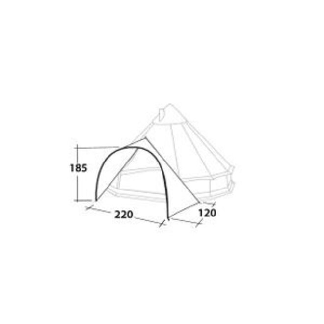 A-Frame Tent Luifel