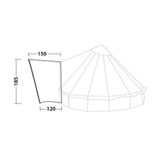 A-Frame Tent Luifel