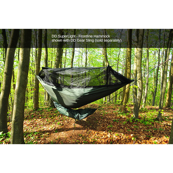 Superlight Frontline Hammock - Olive Green