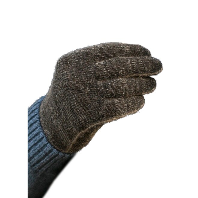 Possum Merino Handschoenen Lange Vingers Black Marl