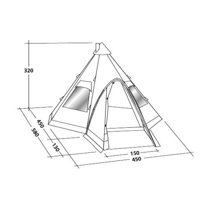 Kiowa Tipi Tent