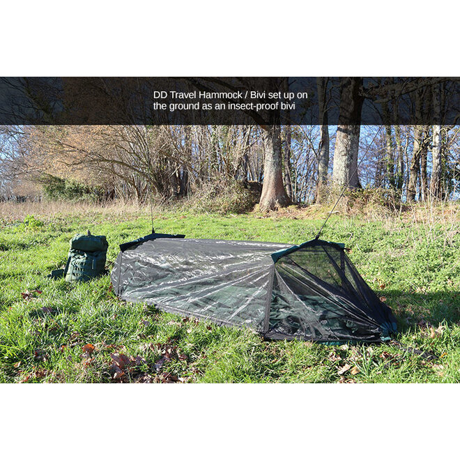 Travel hangmat / Bivi – Olive Green