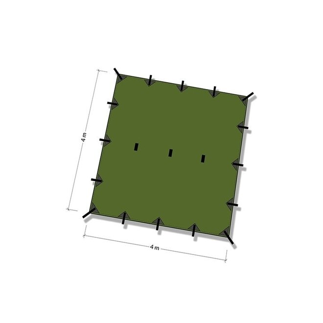 Tarp 4x4 – Olive Green