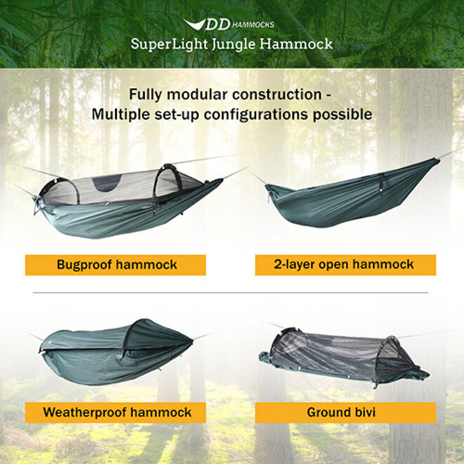 Superlight Jungle Hammock