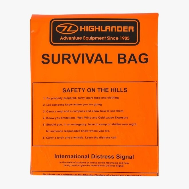 Emergency Survival Bag Orange