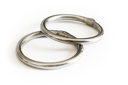 Steel Hammock Rings