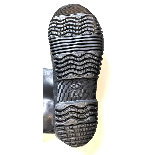 TREAD Regenlaarzen - Opvouwbaar - Black/Green