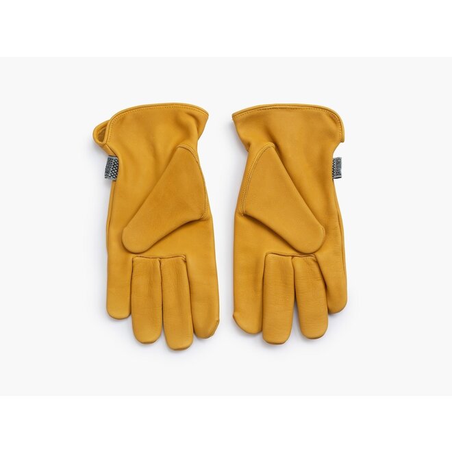 Klassieke handschoen Natural Yellow L/XL