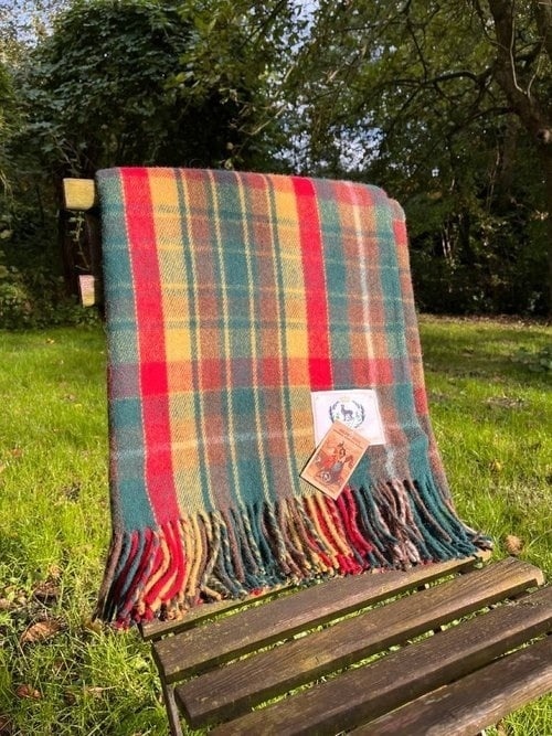 Wollen Canadian Rockies Plaid