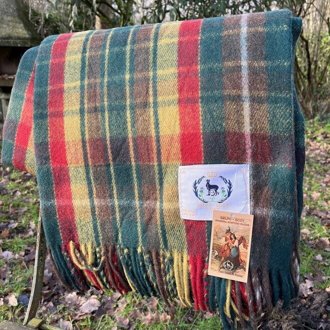 Wollen Canadian Rockies Plaid