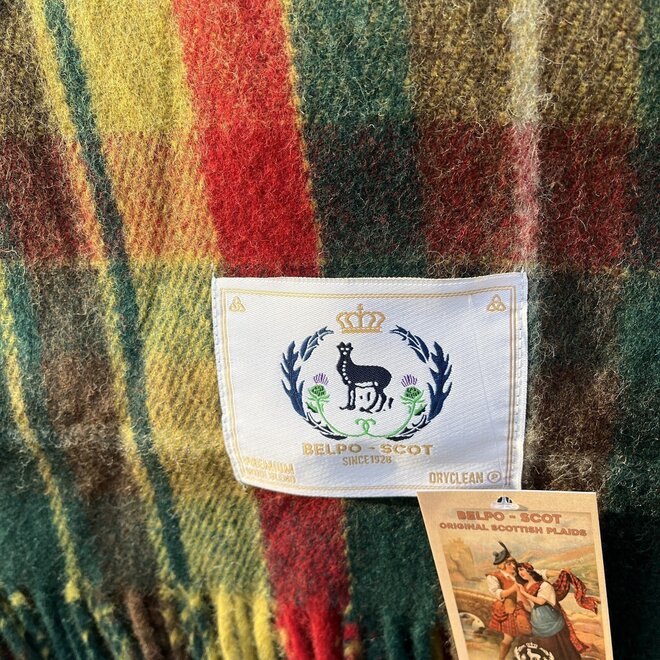 Wollen Canadian Rockies Plaid