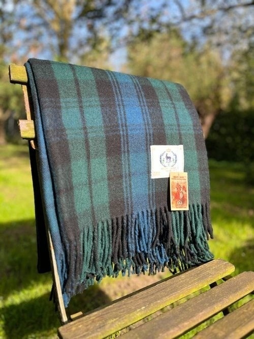 Wollen Black Watch Plaid