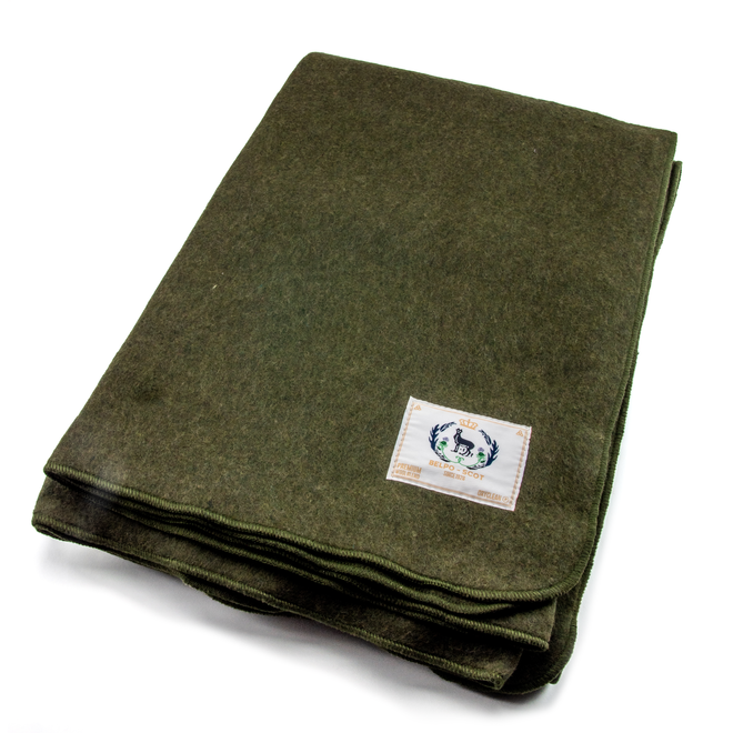 Wollen Deken XXL - Army Green/Olive Green
