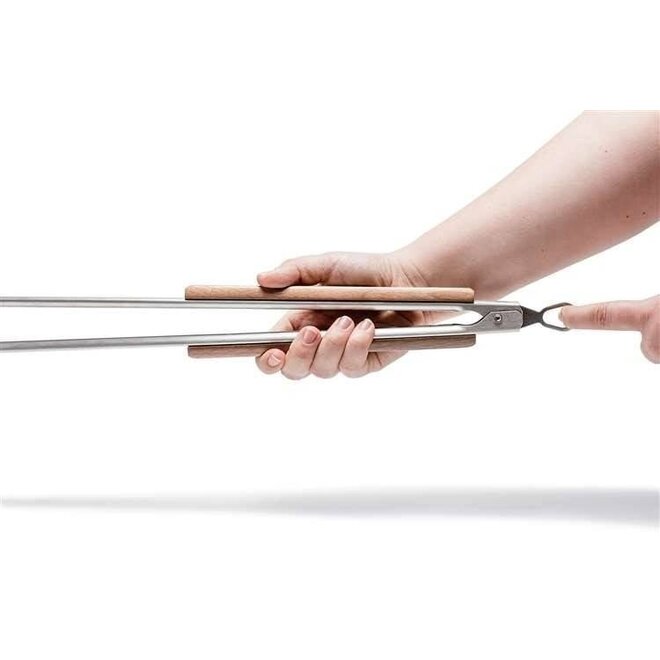 Grill en houtskool tang large