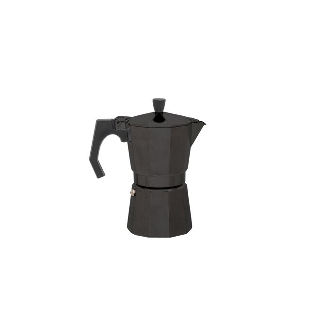 Espresso 6 - 6-kops Percolator Zwart