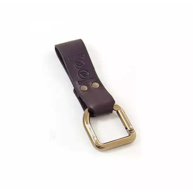 No.3 Dangler + belt loop -Donkerbruin