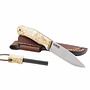 No.10 Swedish Forest Knife, Curly birch, Sleipner,Firesteel