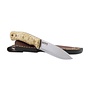 No.10 Swedish Forest Knife, Curly birch, Rvs