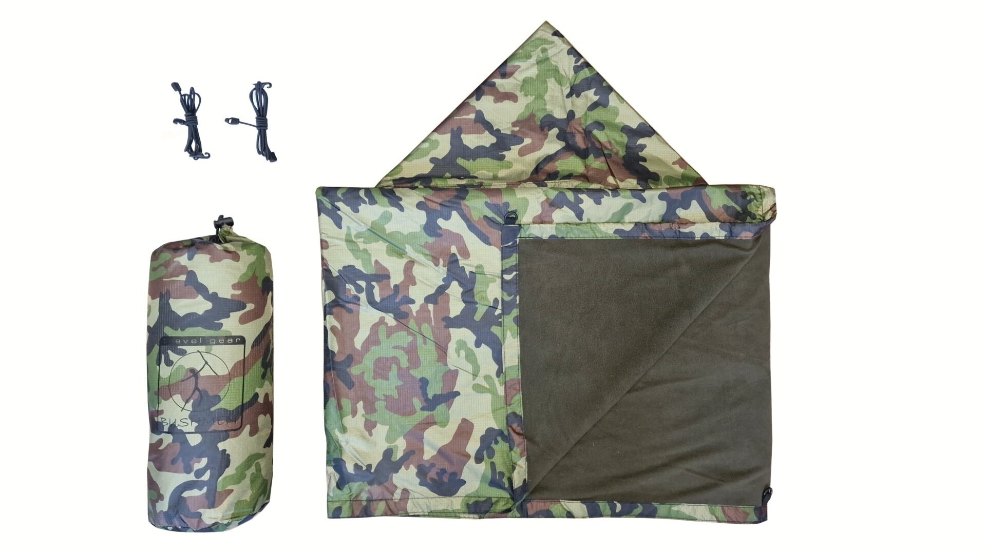 Bushmen Thermo Blanket - Tarp/Bivy/Poncho/Underquilt - Camo ...