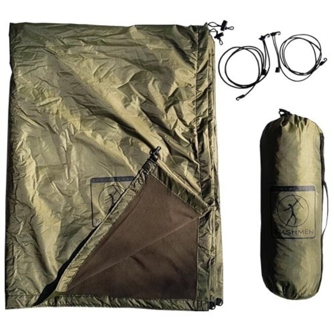 Thermo Blanket - Tarp/Bivy/Poncho/Underquilt - Olijfgroen