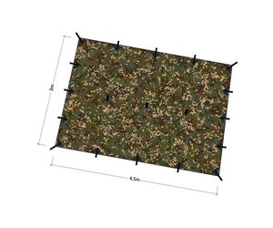 DD Hammocks Tarp XL – Multicam - Bushcraftshop.nl