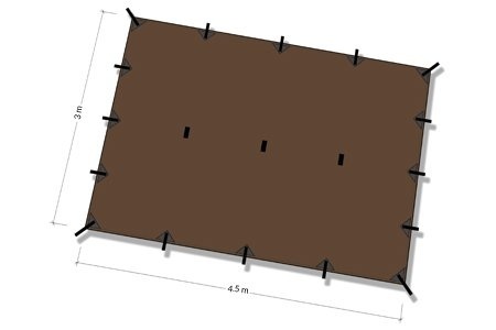 Tarp XL – Coyote Brown