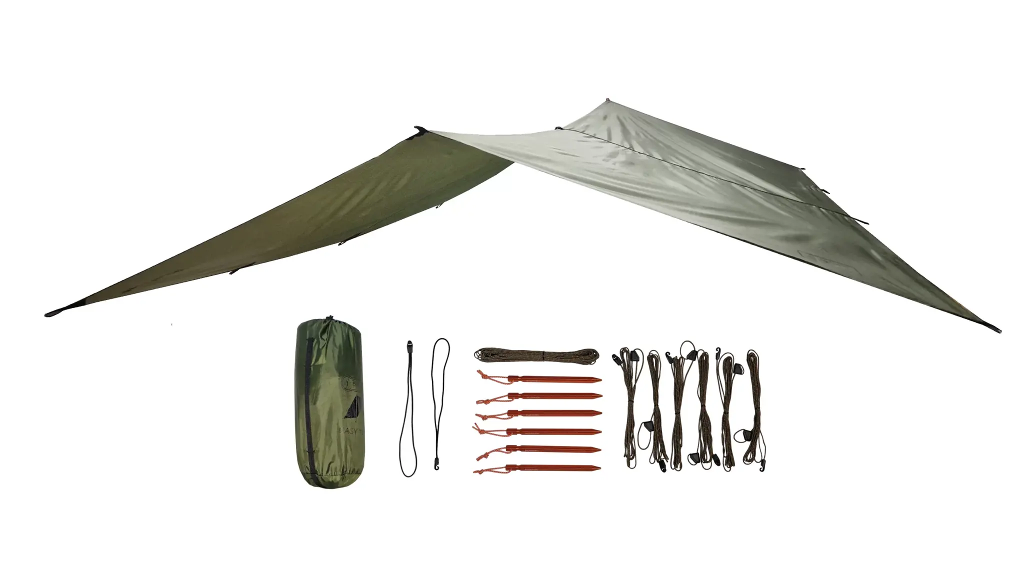 Easy Tarp 3x3 - Green