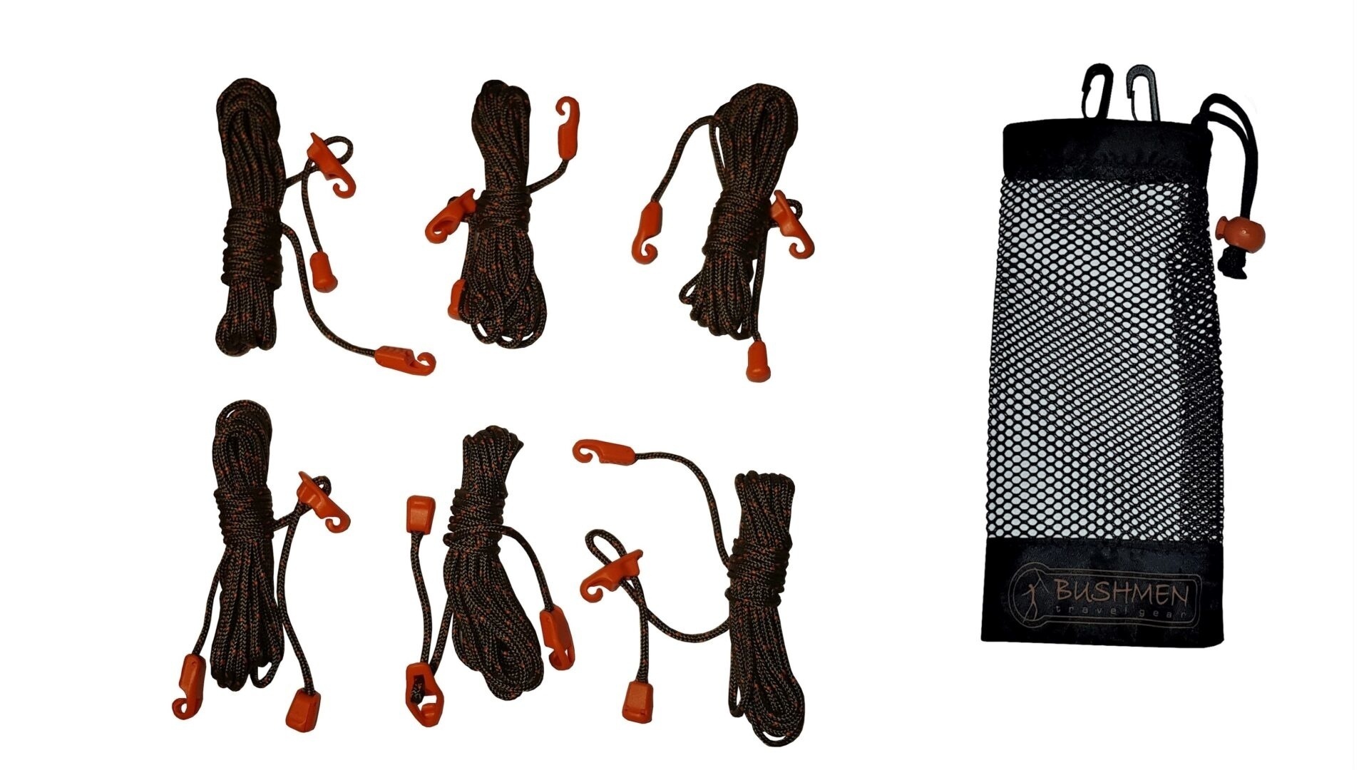 Ultralight Tensioning Cords - Orange