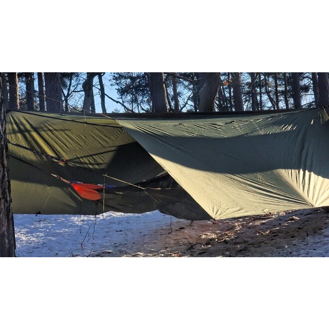 Easy Tarp 4x4 - Green
